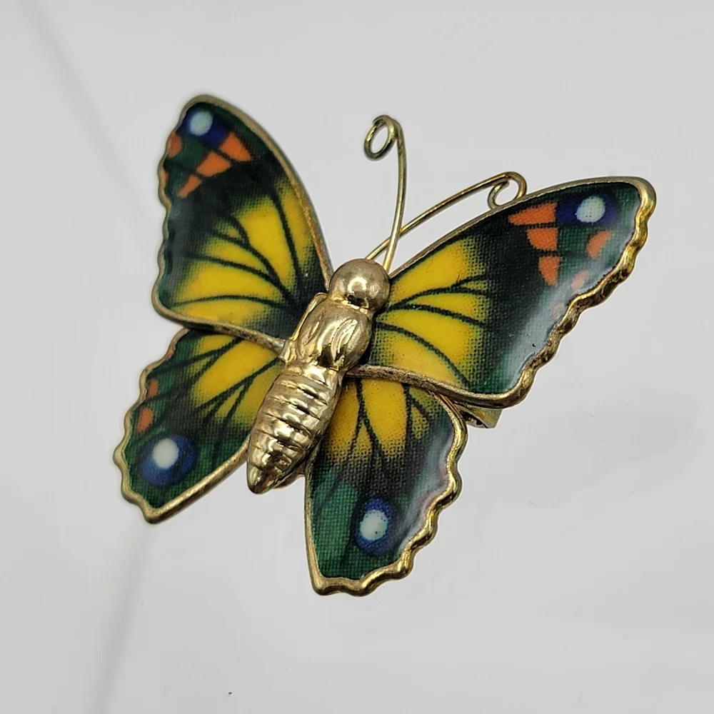 Vintage Ronte of Beverly Hills Butterfly Pin